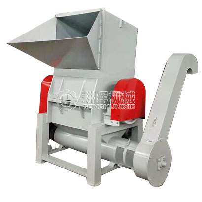 編織袋粉碎機螺旋輸送出料 塑料袋粉碎機